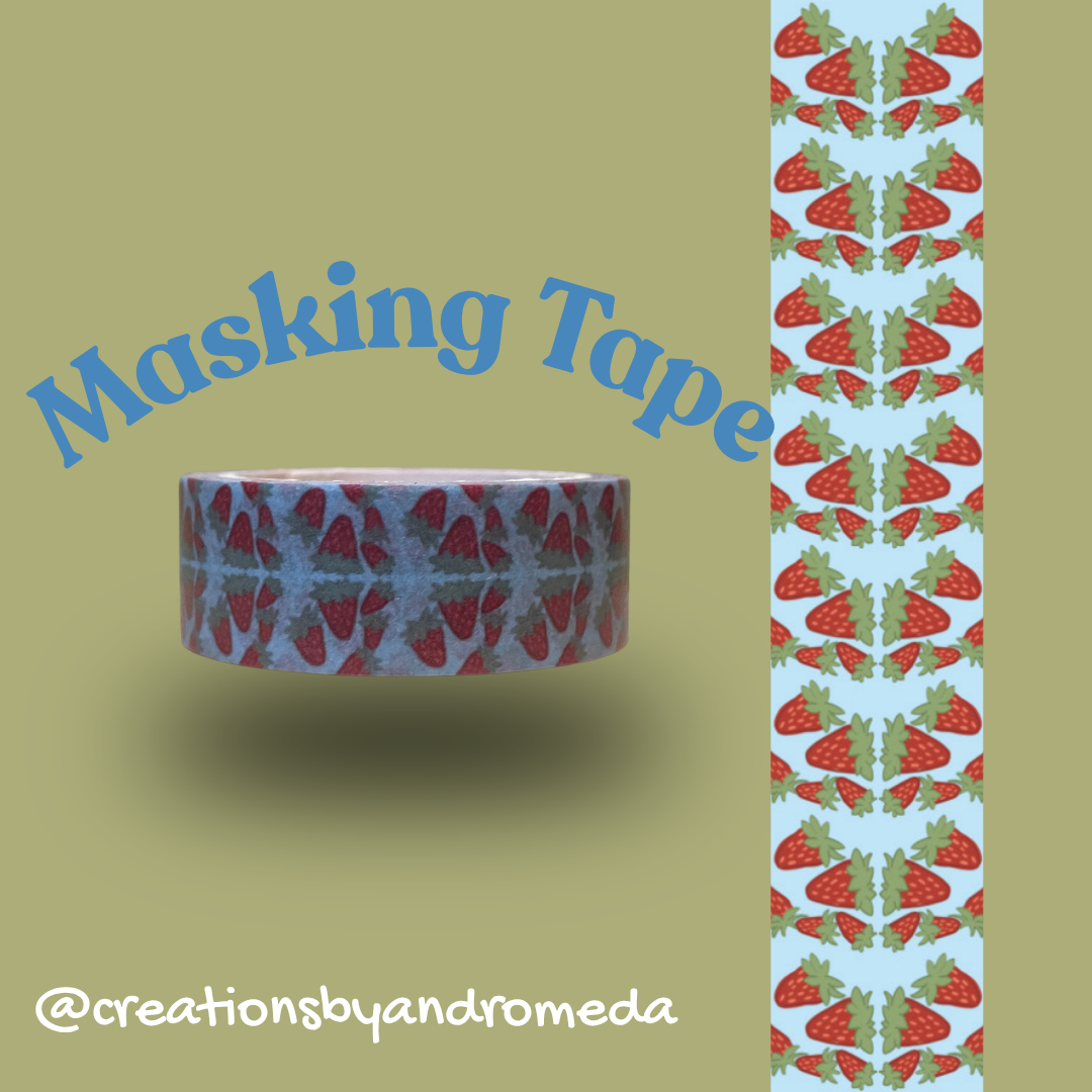 Washi Masking Tape - Berries